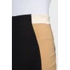Mixed color pencil skirt with tag