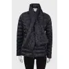 Polka Dot Quilted Jacket with Tag