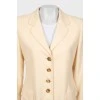 Cashmere and silk jacket