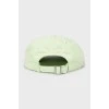 Men's light green cap with tag