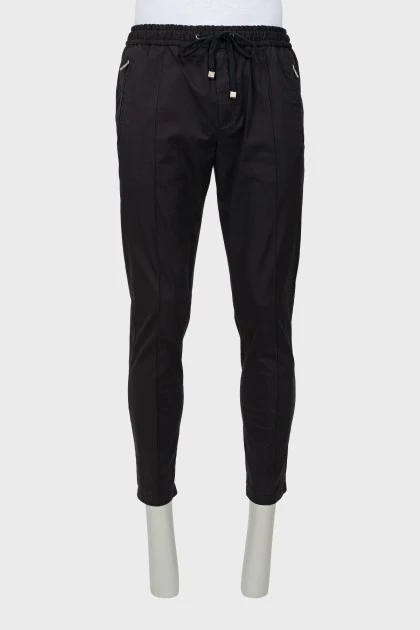 Men's black trousers