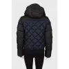 Two-tone quilted jacket