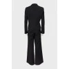 Classic wool suit with trousers