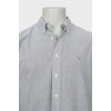 Men's shirt with embroidered logo