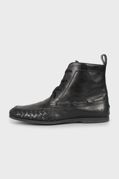 Men's leather boots