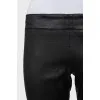 Black slim fit trousers