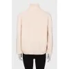 Cashmere light pink sweater