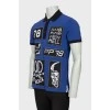 Men's T-shirt with patches