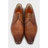 Men's square toe shoes