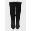 Black Pointed Toe Boots
