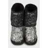 UGG boots with silver sequins