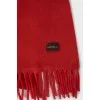 Cashmere red scarf