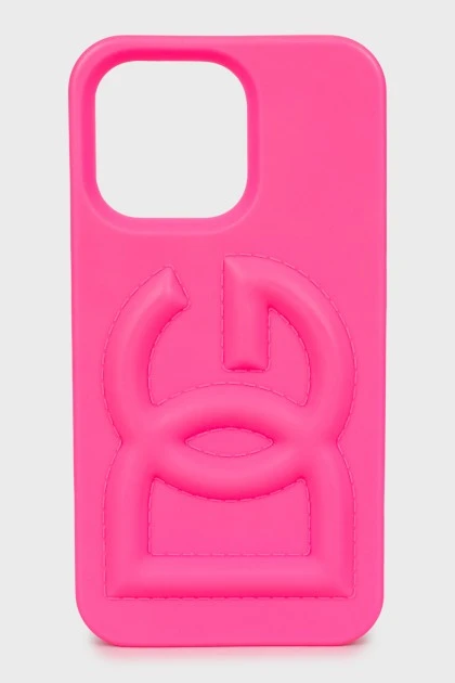 Pink phone case