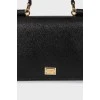 Wallet bag with gold-tone hardware