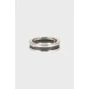 Men's silver ring Save the Children