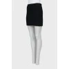 Woolen mini skirt with tag