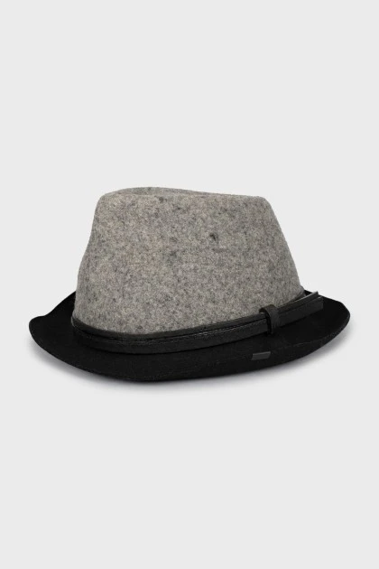 Men's wool hat