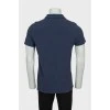 Men's blue polo shirt