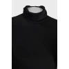 Black asymmetrical jumpsuit