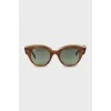 wayfarer sunglasses with green lenses