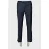 Men's wool trousers with arrows