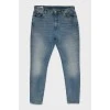 Men's jeans with patches