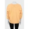 Yellow oversized sweatshirt