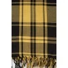 Combined check scarf