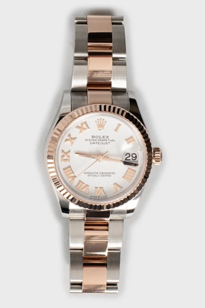 Datejust 31 white gold watch