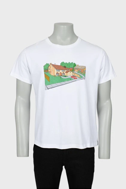 Men's T-shirt Simpsons House