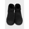Warm black ugg boots