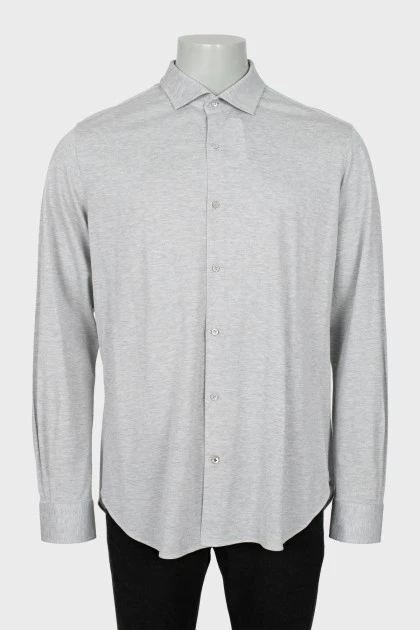 Light gray men's shirt