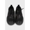 Men's combination lace-up boots