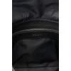 Men's leather crossbody bag with tag