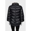 Reversible A-line down jacket