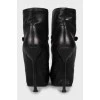 Insulated stiletto ankle boots