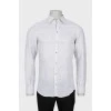 Men's linen and cotton shirt