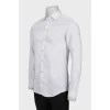 Men's linen and cotton shirt
