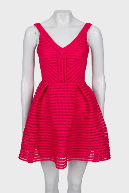 Pink sleeveless dress
