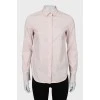 Light pink fitted shirt