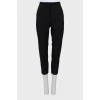 Tapered cropped trousers