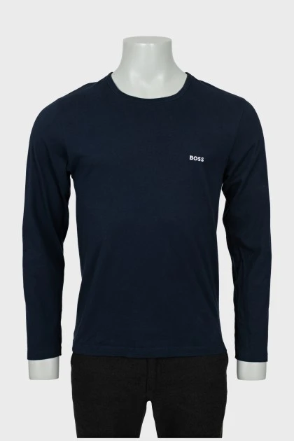 Men's long sleeve with embroidered logo