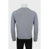 Gray men's sweatshirt