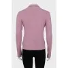 Light pink polo jumper