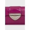 Pink Cassis Epi Leather Bag