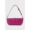 Pink Cassis Epi Leather Bag