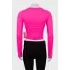 Sports long sleeve with tag