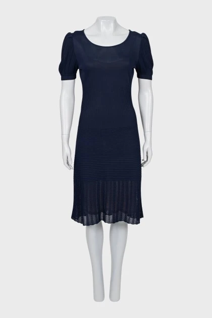 Slim fit knitted dress