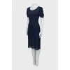 Slim fit knitted dress