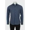 Men's fitted shirt with print